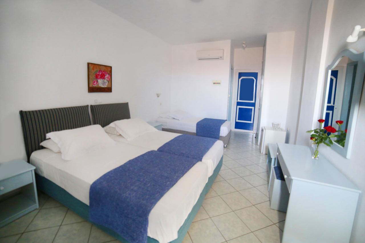 Karras Star Hotel Evdhilos Bagian luar foto