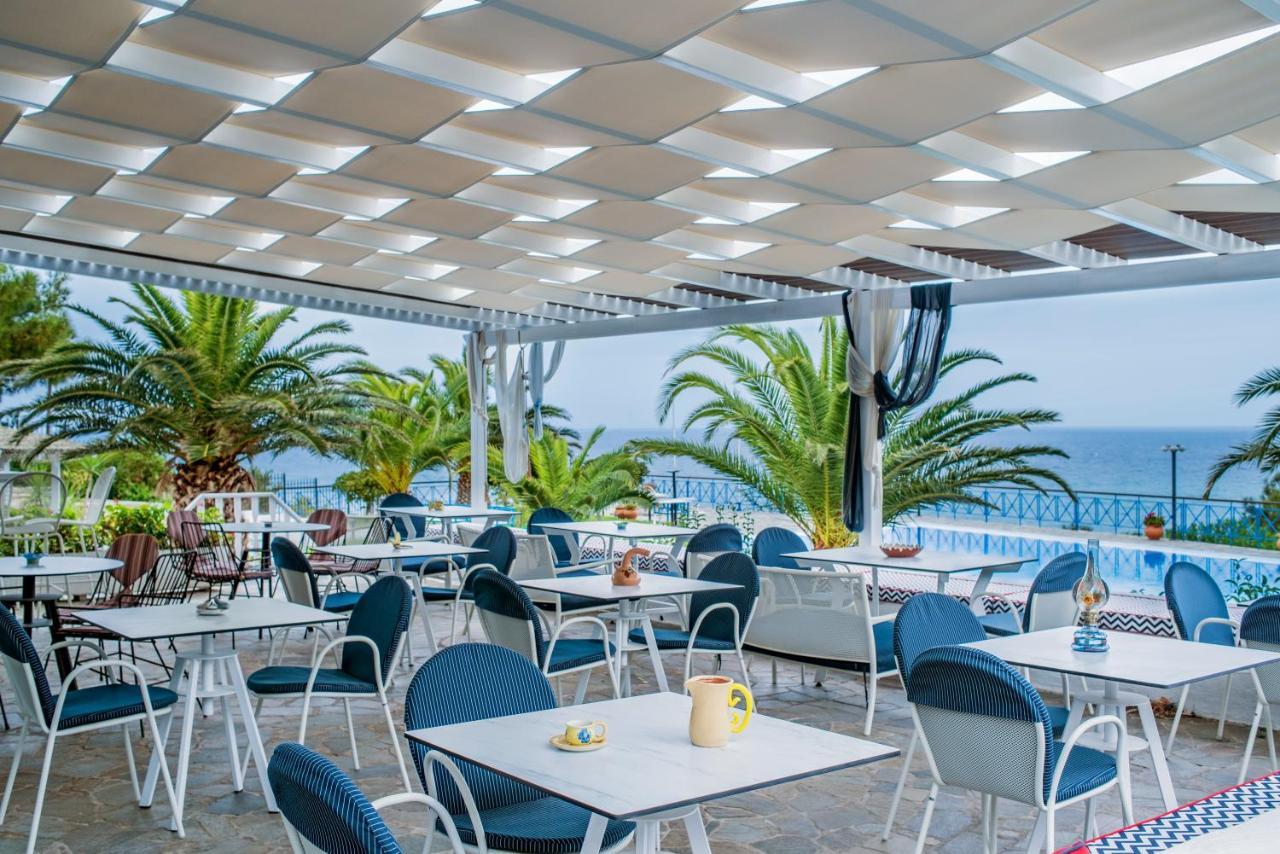 Karras Star Hotel Evdhilos Bagian luar foto